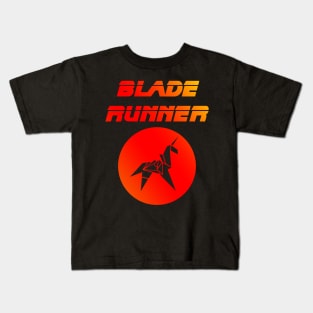 blade runner - unicorn Kids T-Shirt